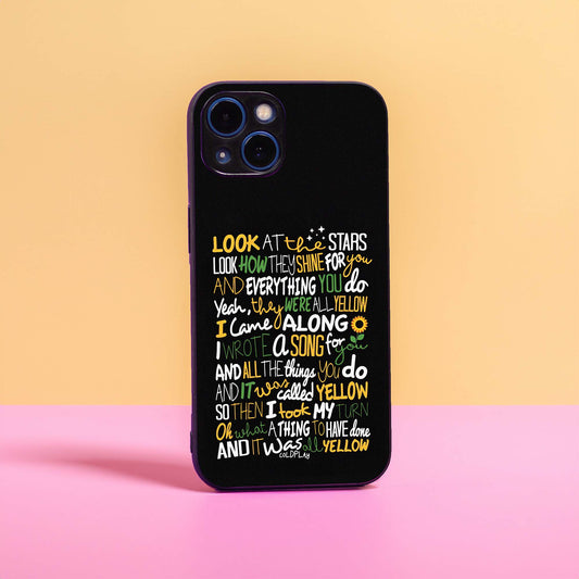 Coldplay Poster Phone Case