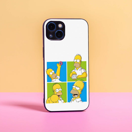 Simpson Collage Art Case