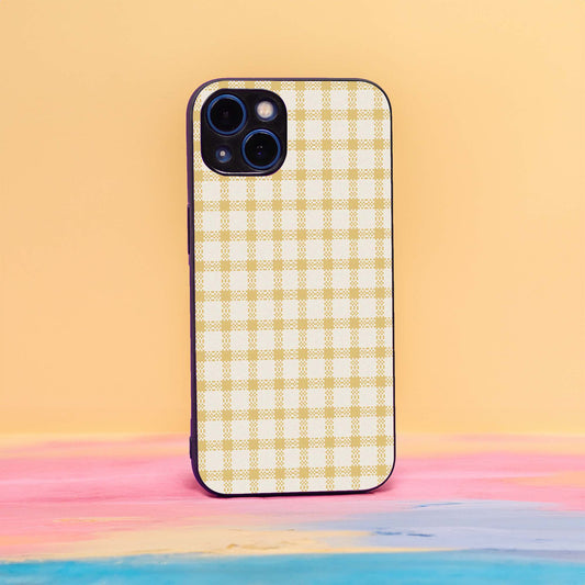 Daisy Yellow Plaid Case