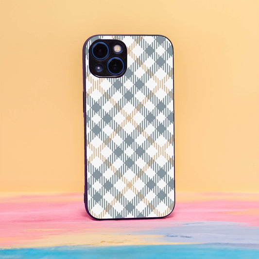 Royal White Tartan Case