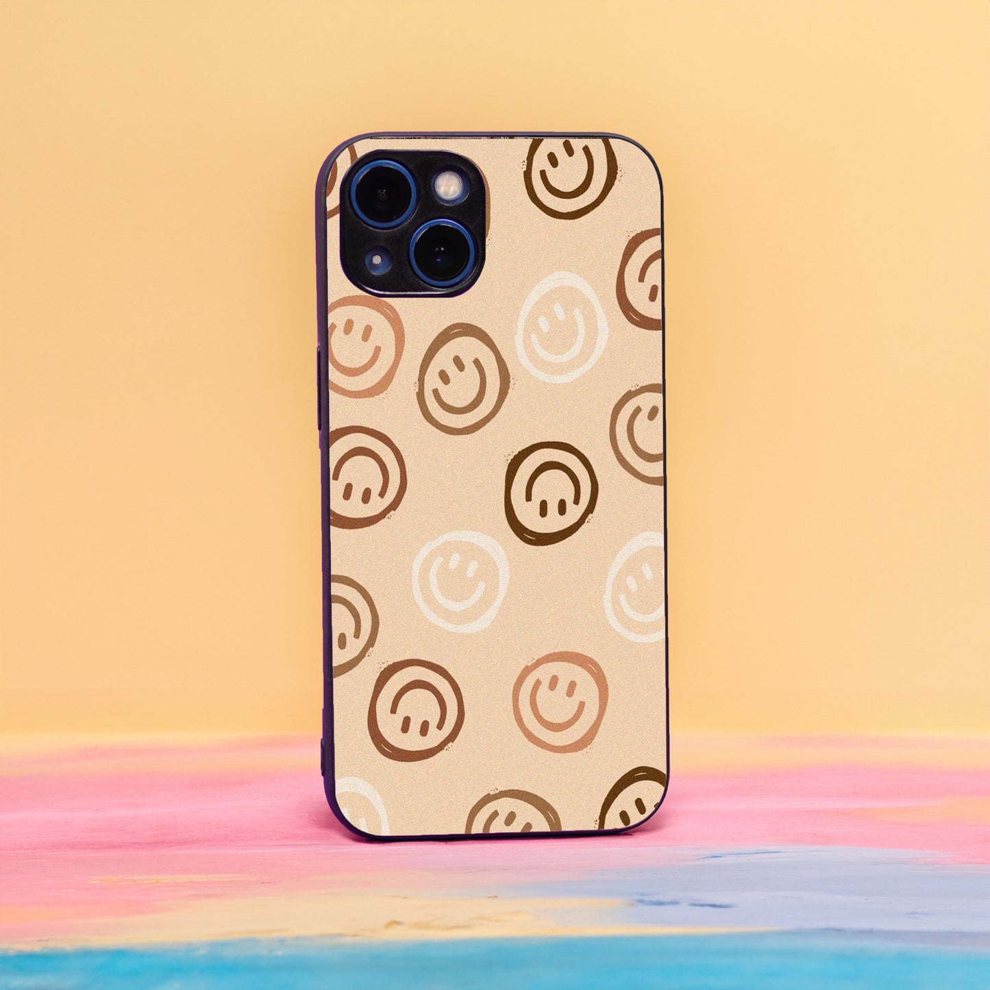 Brown Smiley Case