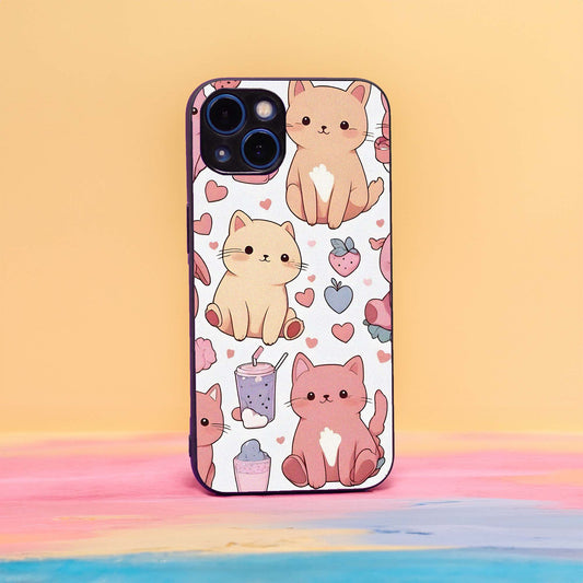 Cute Meow Pattern Case