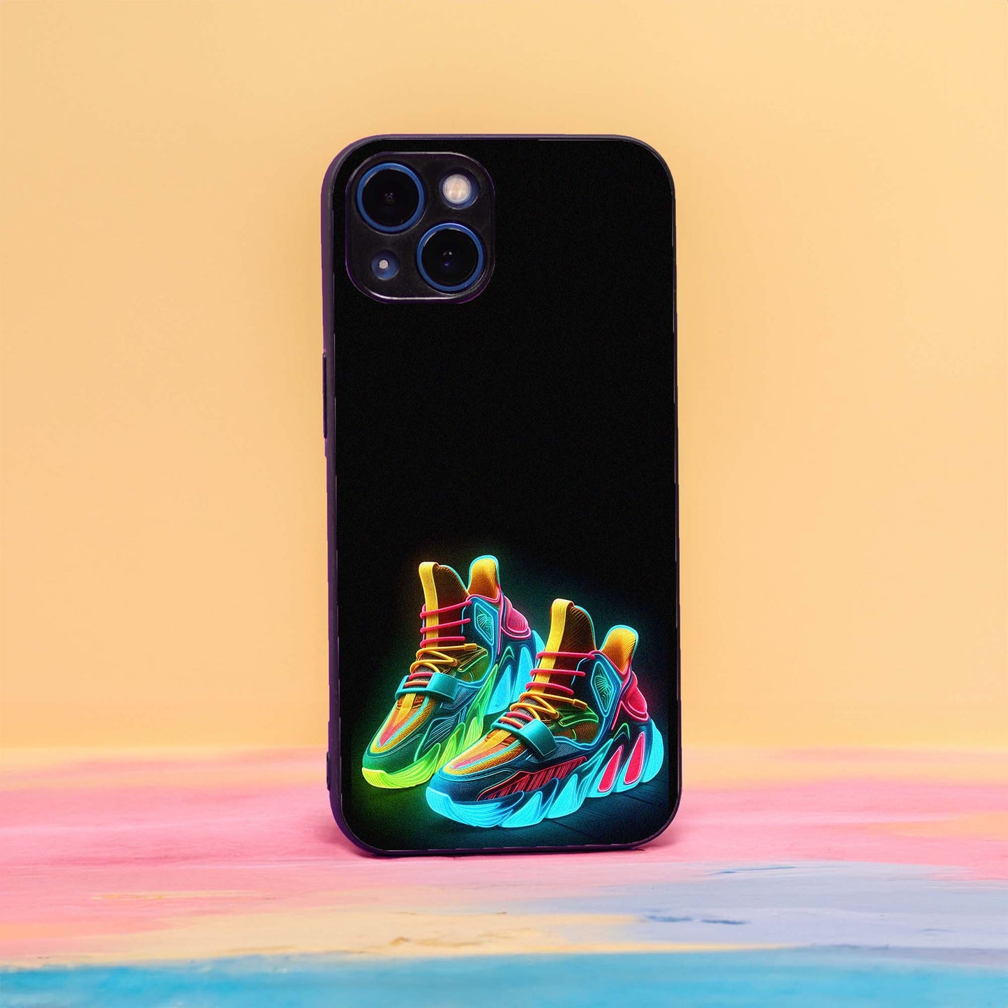 Neon Sneakers Case