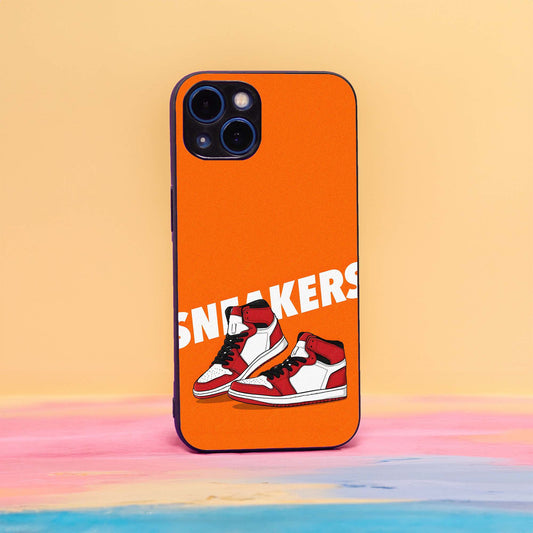 Orange Sneakers Case