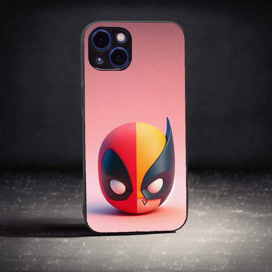 Deadpool & Wolverine Chibi Phone Case