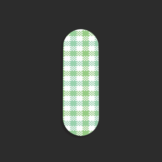 Gingham Green Tartan Gripper