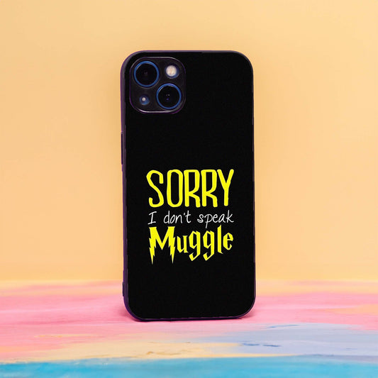 I don't speak! Case