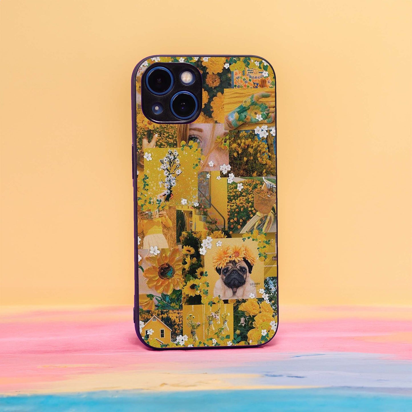 Yellow Floral Case