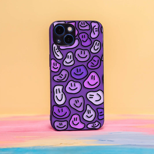 Purple Smiley Case