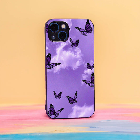 Purple Butterfly Case