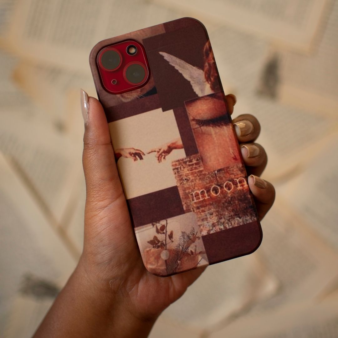 Aesthetic Brown Phone Case Still Accessories